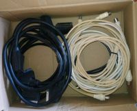 Kiste Scart + UHF Antennen TV Kabel S-Video Adapter Hessen - Greifenstein Vorschau