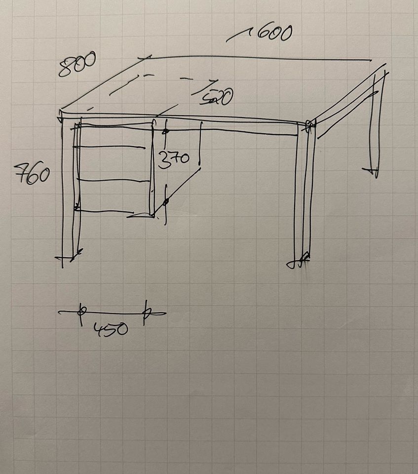 MDF Italia , Mini Büro komplett, mit Bürostuhl Klassiker in Frechen