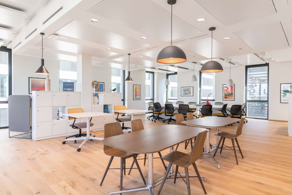 Coworking-Bereich in Regus Kaiserlei in Offenbach