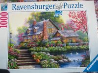 Puzzle mit 1000 Stück: ROMANTISCHES COTTAGE von Ravensburger Niedersachsen - Laatzen Vorschau