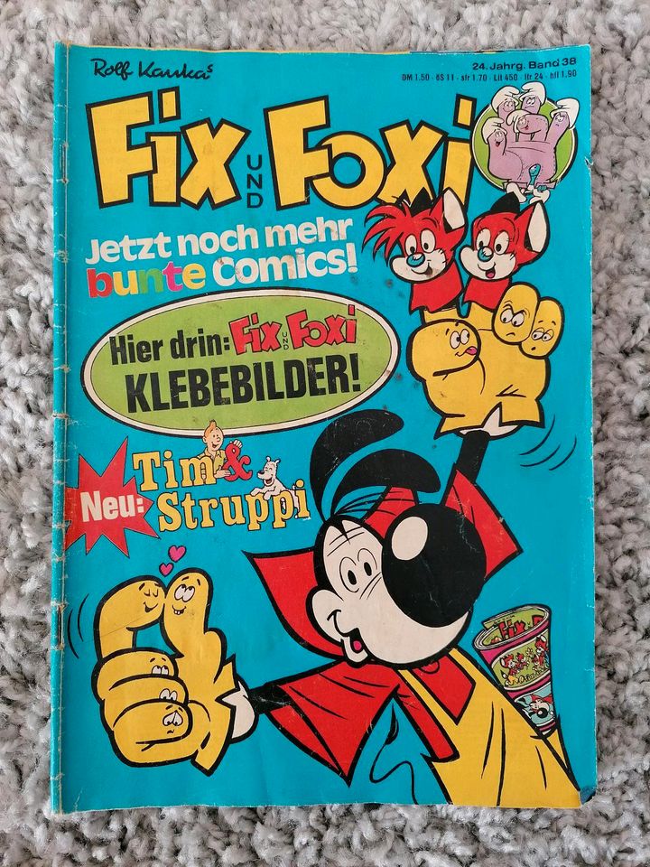 5x COMICS FIX&FOXI BIENE MAYA PETZI FELIX in Aindling