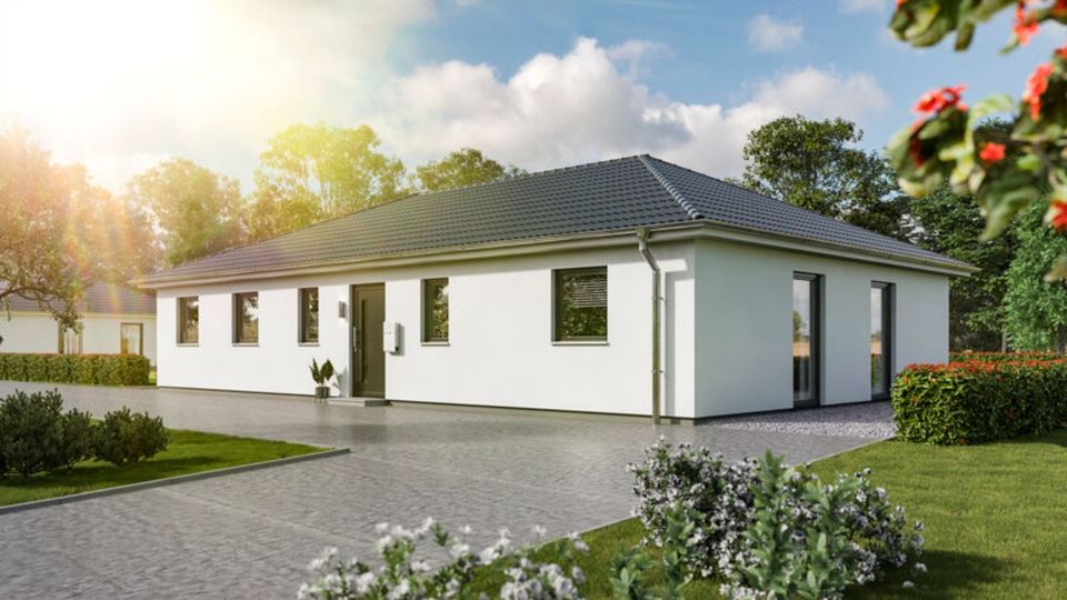 Bungalow 131 mit Einliegerwohnung in KfW40 ab *1830,- inkl GS am Reichenberg in Niederviehbach