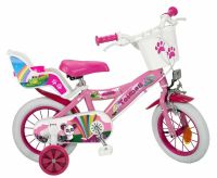 12 Zoll Kinder Mädchen Fahrrad Kinderfahrrad fame Mädchenfahrrad Rad puppensitz GIRLY trend Sticker abholung gelsenkirchen Nordrhein-Westfalen - Gelsenkirchen Vorschau