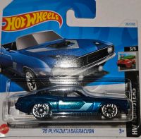 Hot Wheels FARB ERROR 70er Plymouth Baracuda Königs Wusterhausen - Zernsdorf Vorschau