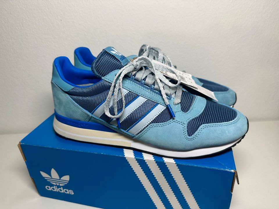 Adidas ZX500 blau (FX6901) in Größe 46 in München
