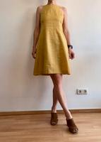 Claudal Paris S Kleid Leinenmischung A-linie Senf Farbe Friedrichshain-Kreuzberg - Kreuzberg Vorschau