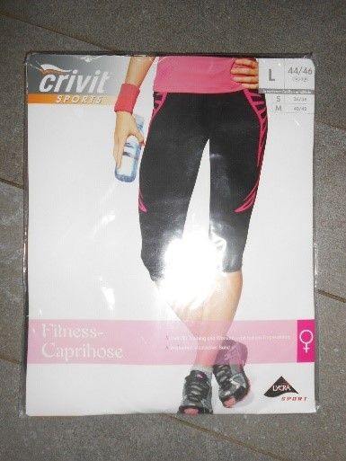 Crevit Fitnesshose Caprihose Gr. L (40-42) in Zwickau