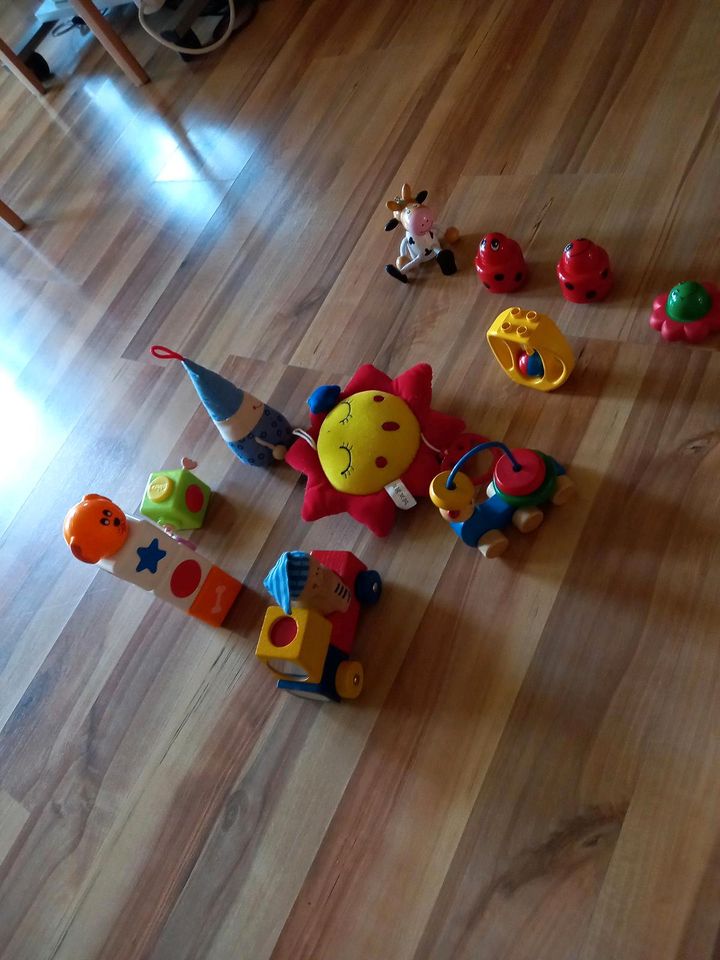 Tolles Baby Spielzeug Set 15teilig Haba Chicco Lego ec. in Bad Krozingen