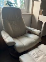 Stressless Sessel mit Hocker, Gr. M, creme Schleswig-Holstein - Bordesholm Vorschau