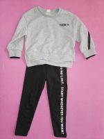 Set Pullover + Leggings gr.104 grau Bayern - Burgbernheim Vorschau