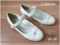 S.Oliver weiße Ballerinas/Kommunionsschuhe Gr. 36 Rheinland-Pfalz - Konz Vorschau