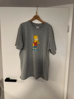 Levis x Simpsons T-Shirt Lockere Passform Gr. M Grau Bart Baden-Württemberg - Mannheim Vorschau