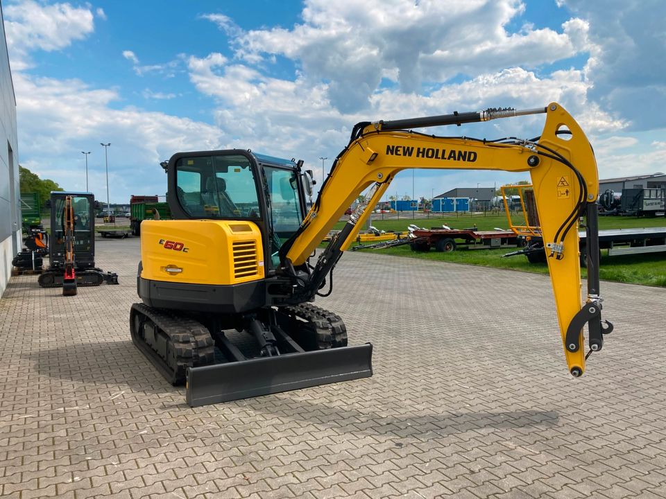 NEW HOLLAND E 60C Minibagger Kompaktbagger Nr.: 0502 in Cloppenburg