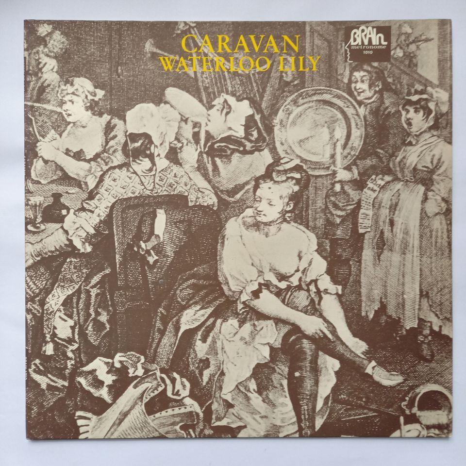 Caravan – Waterloo Lily Schallplatte/Vinyl Brain 1972 Gewaschen in Düsseldorf