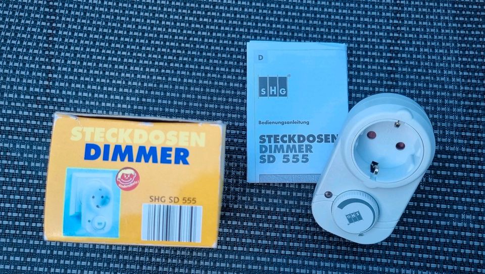 Steckdosendimmer SHG SD 555, NEU in Schacht-Audorf