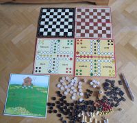 Spiele-Sammlung Schachfiguren Mikado 60iger teilw. Holz Vintage Nordrhein-Westfalen - Bergisch Gladbach Vorschau