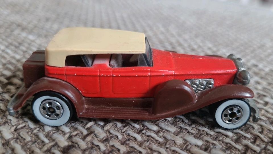 Vintage 1983 Hot Wheels Extras '31 Doozie rot weißwandige Reifen in Emskirchen