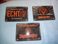 Blechschilder "Jägermeister" Sachsen-Anhalt - Teutschenthal Vorschau