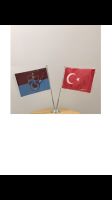 Trabzonspor - Türkische Flagge - Fahne Tischflagge - Tischfahne Bayern - Bobingen Vorschau