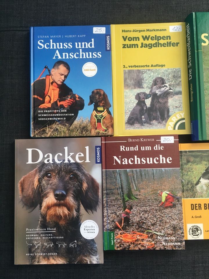 Jagdbücher - Jagdhunde - Nachsuche in Solingen