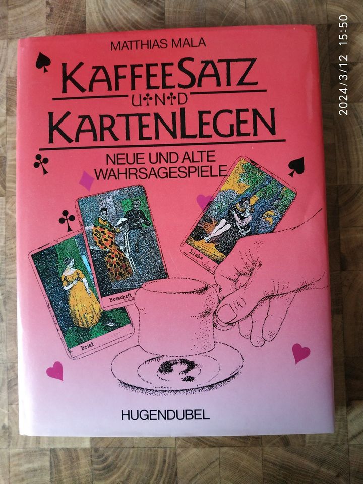 Buch Kaffeesatz und Kartenlegen in Marktredwitz