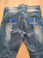 Reithose Jeans mit Glitzer, Gr. 44, wie Neu Bayern - Mainleus Vorschau
