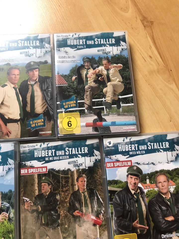 Hubert und Staller - Staffel 1-5 & 2 Spielfilme DVD Boxen in Hersbruck