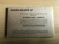 50 Stück Sammelbilder Olympia 1936 Cigaretten-Bilderdienst Sachsen-Anhalt - Am Großen Bruch Vorschau