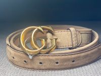 Original Original GUCCI Gürtel Marmont, Wildleder, beige, neu Schleswig-Holstein - Norderstedt Vorschau