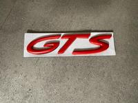 GTS Emblem Logo Tuning Aufkleber Sticker rot matt Porsche Bonn - Hardtberg Vorschau