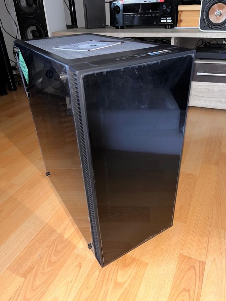 PC Gehäuse Anidees Crystal M - Midi Tower Neu mit Zubehör in Beilngries