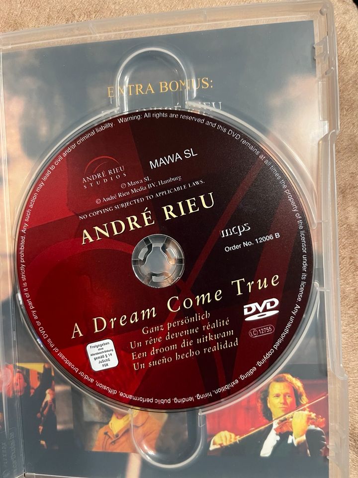 DVD André Rieu - A Dream Come True Mawa SL in Bischofswerda