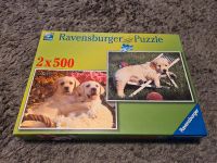 Puzzle 2 x 500 Teile Welpen Baden-Württemberg - Hilzingen Vorschau