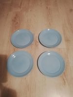 Glas Kuchen Teller Baby blau 4 er Set Nordrhein-Westfalen - Jüchen Vorschau