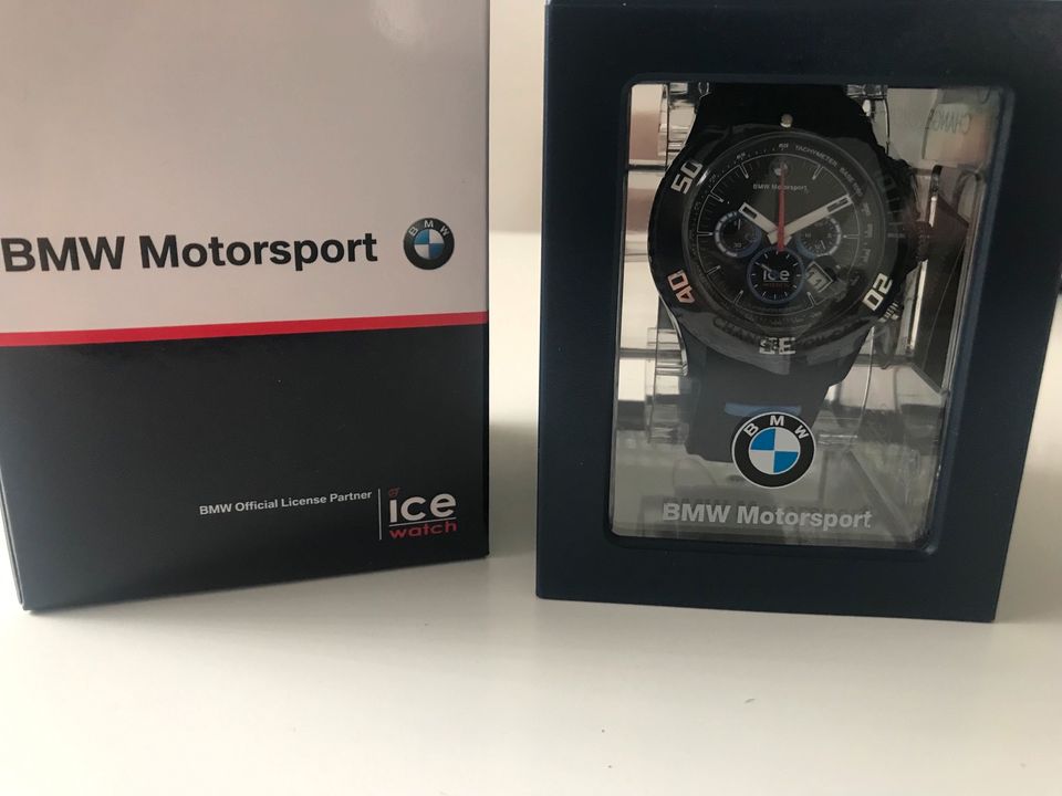 BMW Uhr Motorsport Armbanduhr ICE Watch Neu Original Verpackung in Planegg