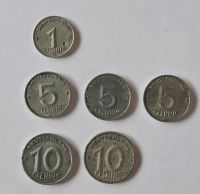 DDR Münzen. 1 Pfennig, 5 Pfennig und 10 Pfennig Bayern - Reichertshofen Vorschau