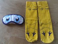 Lufthansa Kinder Schlafmaske NEU Socken Flugzeugsocken Rutsch Baden-Württemberg - Plankstadt Vorschau