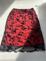 Glitzer mesh 2lagig Blümchen Blumen Midirock Rock floral vintage Wandsbek - Hamburg Bramfeld Vorschau