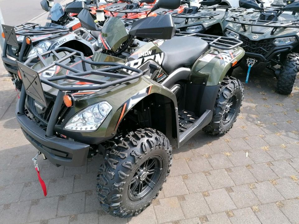 Goes Iron Ltd. 4x4 Quad ATV LOF CFMOTO-Technik * TAGESZULASSUNG in Zweibrücken