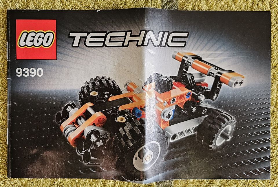 Lego Technic 9390 Mini-Abschlepptruck Technik in Leipzig