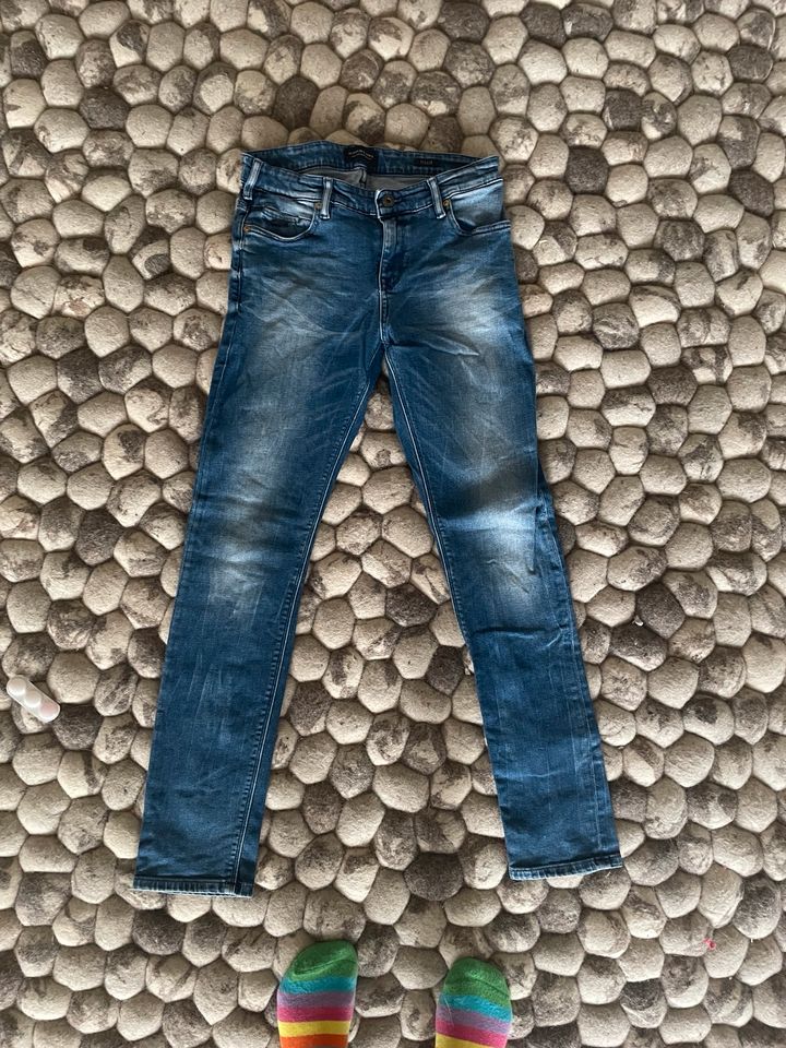Scotch Shrunk Jeans Tigger blau Gr. 14/164 in Hamburg