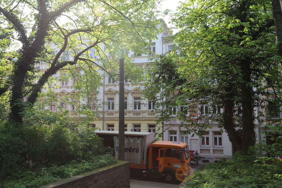 DG Wohnung in der nähe Uni mit Blick auf Park in Halle