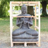 XXL Buddha Figur sitzend Skulptur Garten Deko Chakra 150 cm Bochum - Bochum-Wattenscheid Vorschau