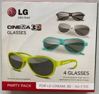 LG AG-F315 3D Brillen Party Pack 4 Brillen *** NEU *** OVP *** Kr. München - Unterhaching Vorschau