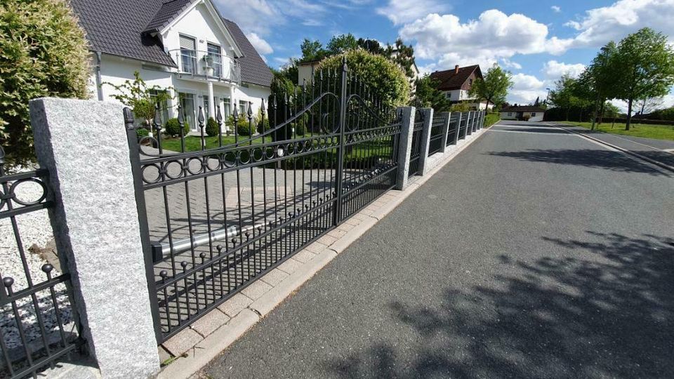 Gartenzäune, Schmiedezäune, Zierzäune, Metallzäune in Untersteinach