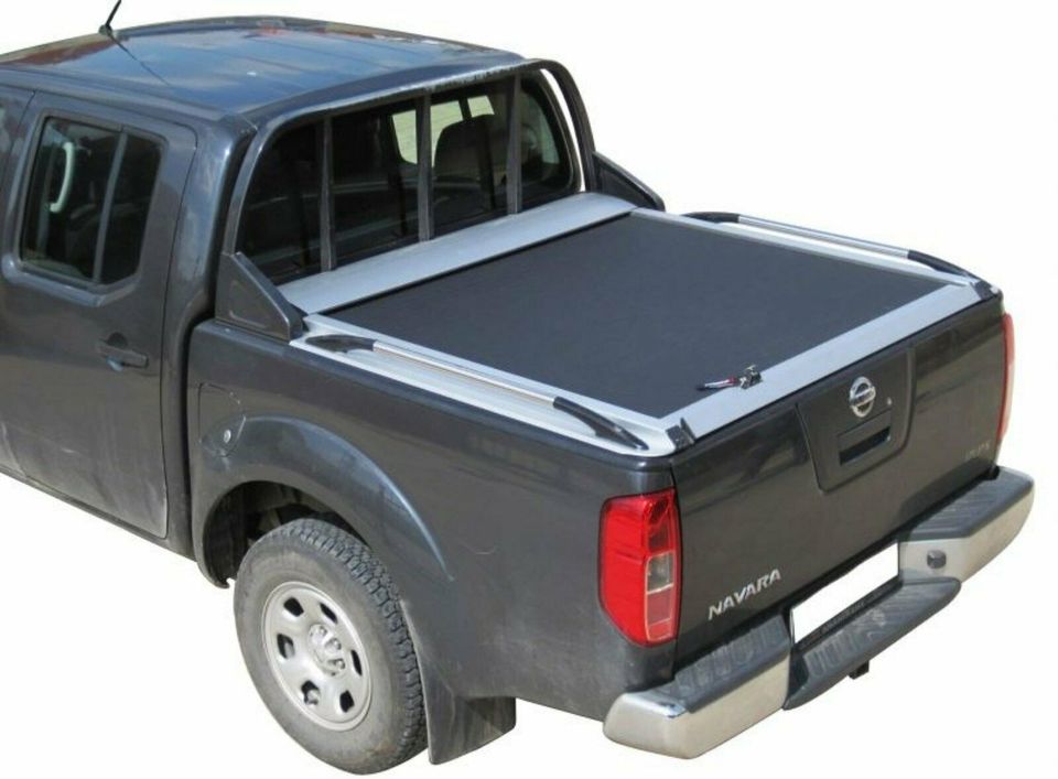 NISSAN Navara D40 D/C mit OEM ladder rack Laderaumabdeckung in Bad Saulgau