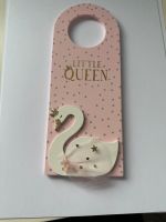 Türschild Kinderzimmer rosa gold Little Queen Schwan ernstings Sachsen-Anhalt - Magdeburg Vorschau