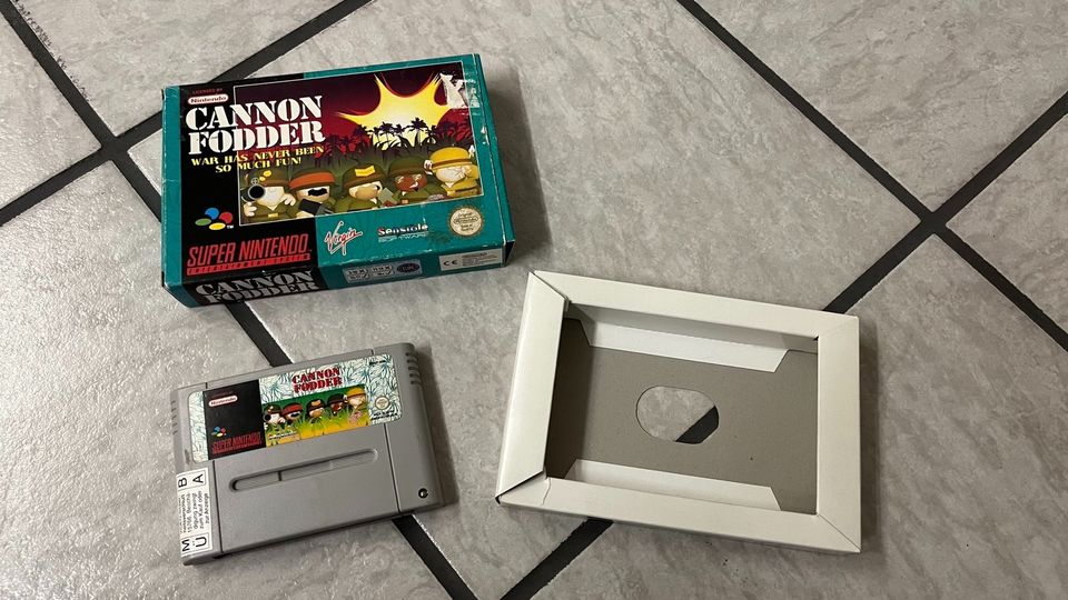 Cannon Fodder Super Nintendo SNES Spiel in Lohmar