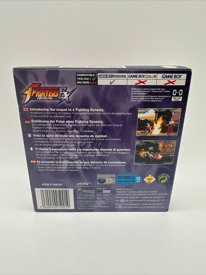 King of Fighters Ex Neoblood Nintendo Gameboy Advance OVP in Augsburg