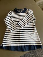 Shirt gestreift maritim blau/weiß mit Kragen 38/40 Hessen - Kirchhain Vorschau